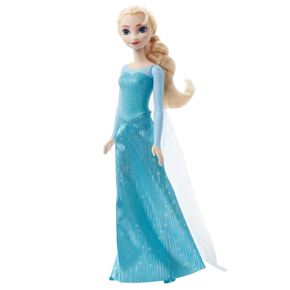 Mattel-Papusa Disney Frozen Elsa Cu Rochie Albastra [6]