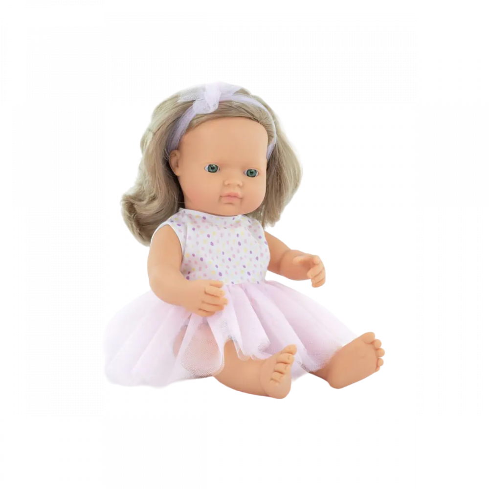 Papusa-fetita-caucazian-blond-inchis-38-cm-in-rochita,-corp-parfumat,-colectia-My-Friends-and-Me-Miniland [1]