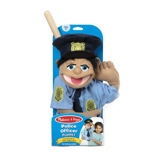 Melissa & Doug Papusa mare de mana Politist [2]
