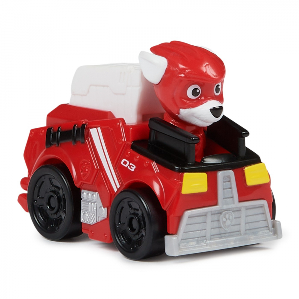 Patrula Catelusilor Pup Squad Racers Vehicul Metalic Marshall Scara 1:55 [3]
