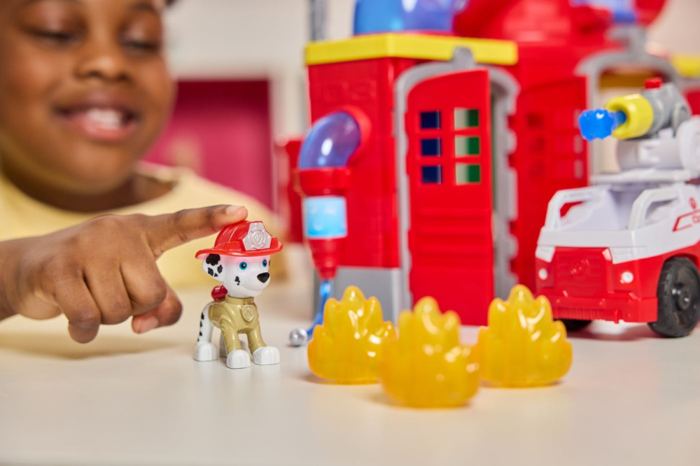 Spin Master-Patrula Catelusilor Statie De Pompieri Interactiva Cu Accesorii Si Figurina Marshall [5]