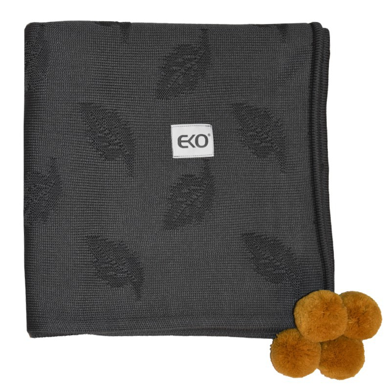 Paturica din Bambus, Eko, 80x80 cm, Graphite [2]