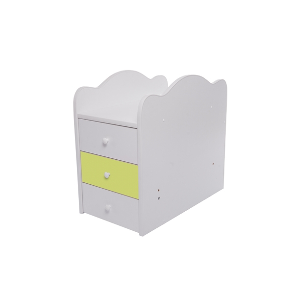 Patut transformabil VESSANTI Touring - Alb cu Verde [1]