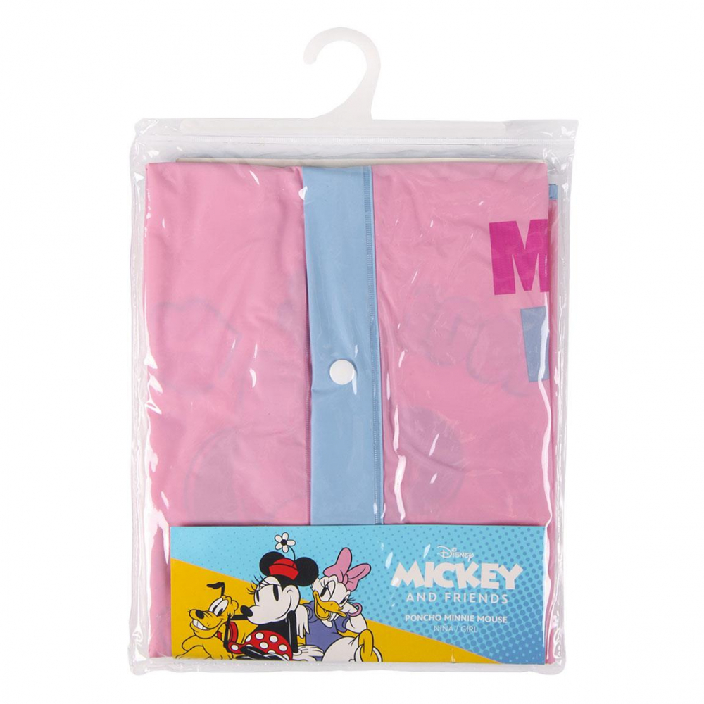 Pelerina de ploaie tip poncho, Minnie Mouse, Roz, 3 - 4 ani [2]