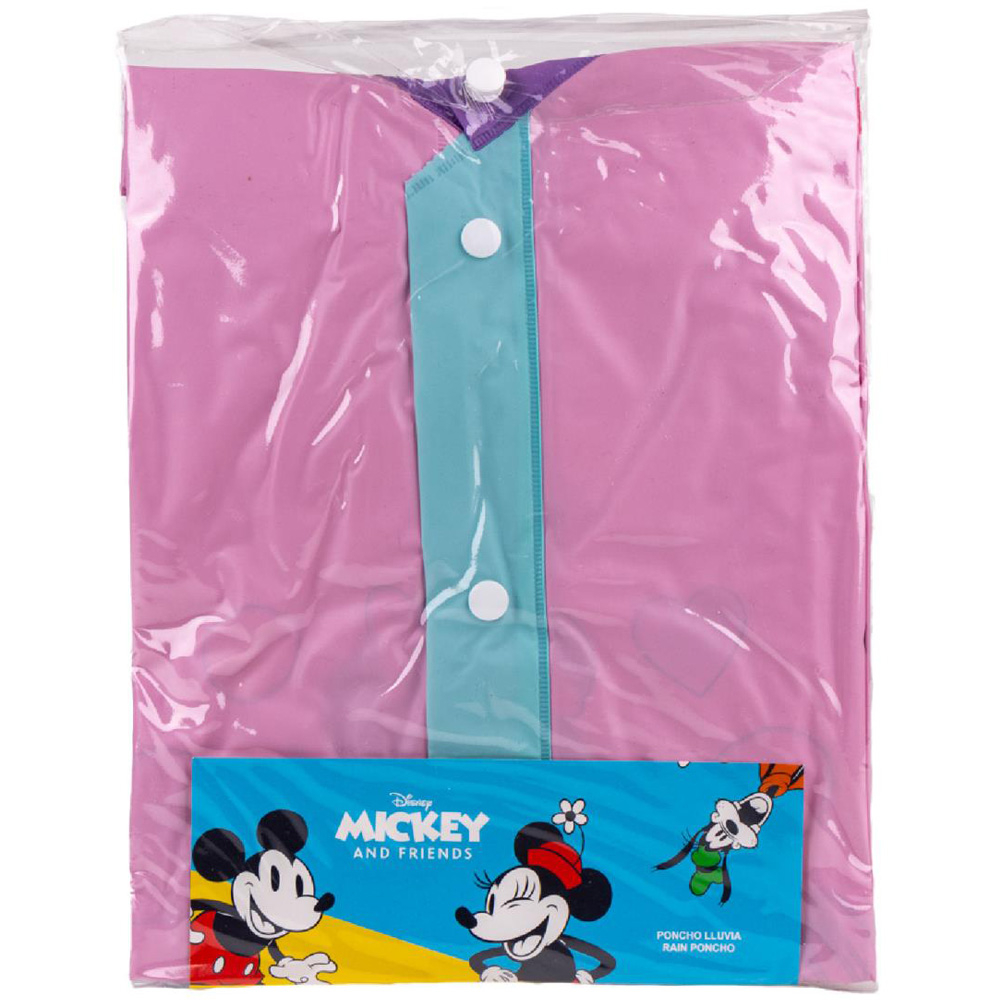 Pelerina de ploaie tip poncho, Minnie Mouse, Roz, 3 - 4 ani [3]