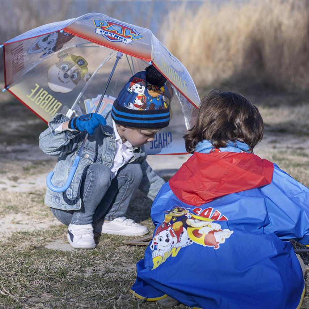 Pelerina de ploaie tip poncho, Paw Patrol, Albastru, 5 - 6 ani [3]