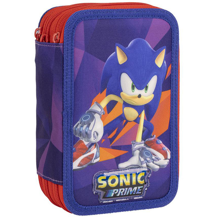 Cerda-Penar echipat Sonic Prime cu 3 compartimente, 44 piese [1]