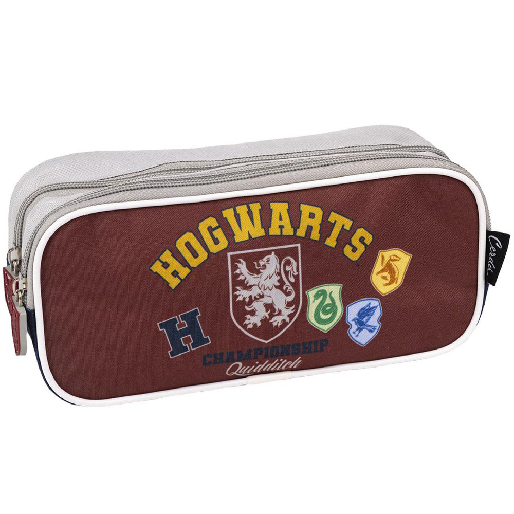 Penar Harry Potter Hogwarts cu 2 compartimente, 22x8x10 cm [1]