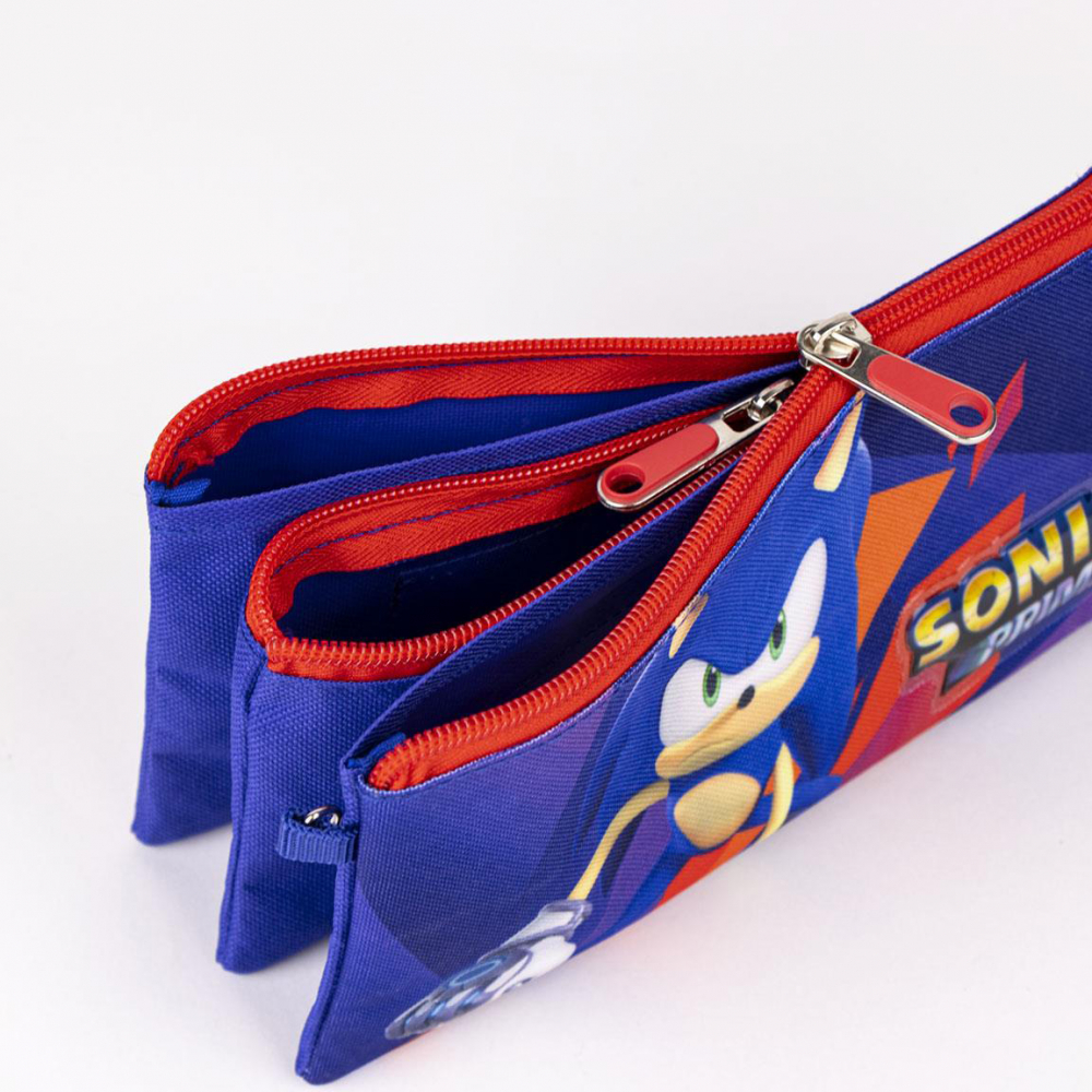 Penar Sonic Prime cu 3 compartimente, 22 x 11 cm [2]