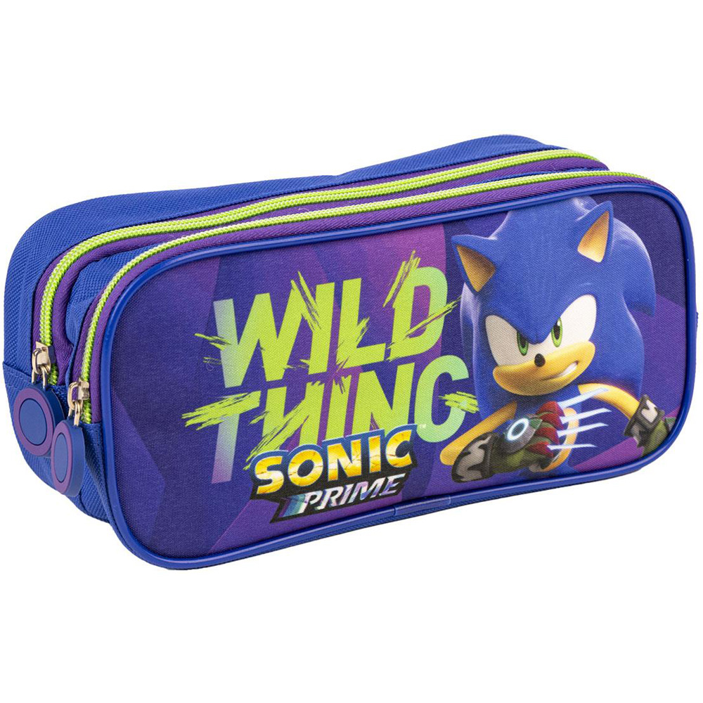 Penar Sonic Wild Thing cu 2 compartimente, 22x8x10 cm [1]