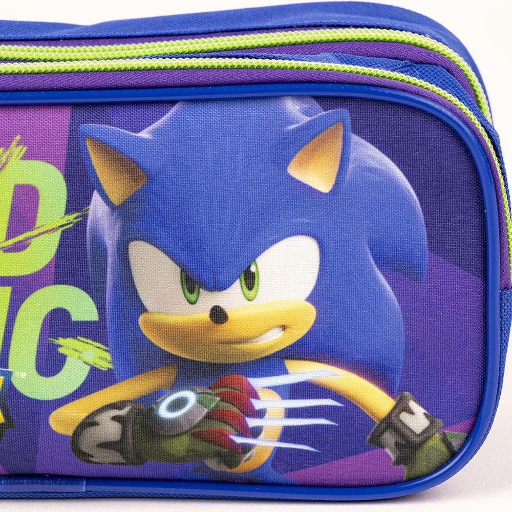 Penar Sonic Wild Thing cu 2 compartimente, 22x8x10 cm [2]