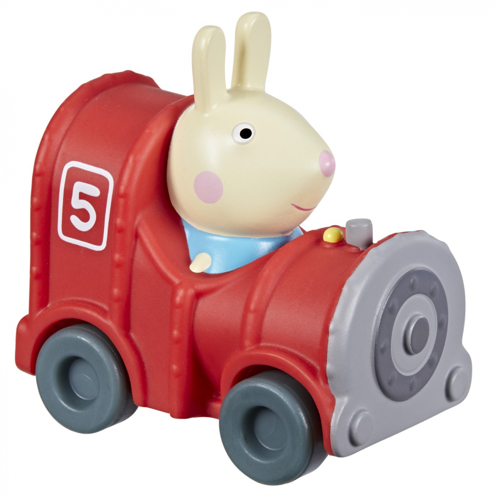 Peppa Pig Masinuta Buggy Locomotiva Si Figurina Iepurasul Rebecca [2]