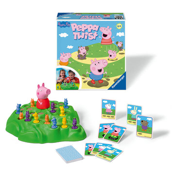 Ravensburger-Peppa Pig Ravensburger, joc de societate pentru copii de la 4 ani, multilingv incl. RO [1]