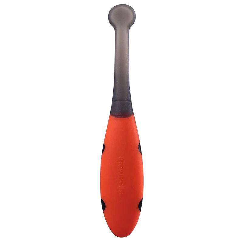 Mombella-Periuta de dinti din silicon pentru antrenament, 6 luni+, Mombella, Buburuza [3]