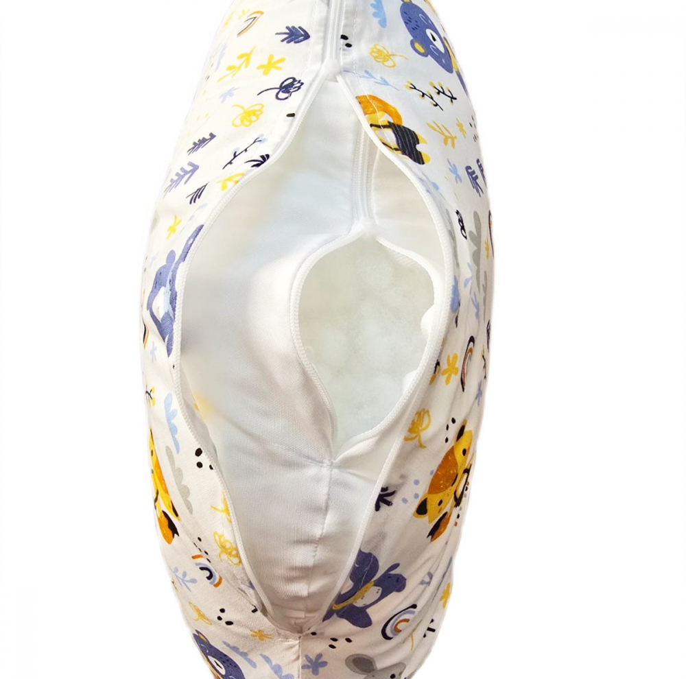 APPEKIDS-Perna pentru alaptare, 100% Bumbac, 60X60 cm, Appekids - Forest [4]