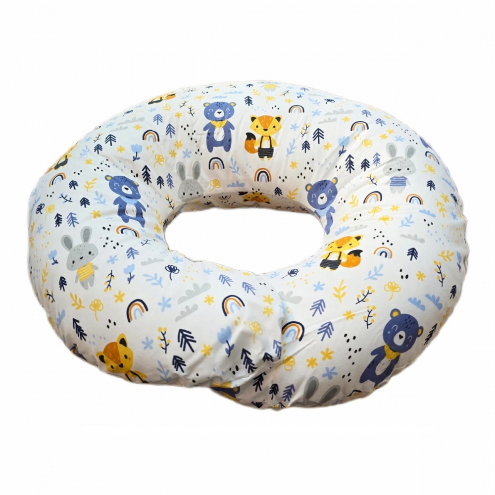 APPEKIDS-Perna pentru alaptare, 100% Bumbac, 60X60 cm, Appekids - Forest [2]