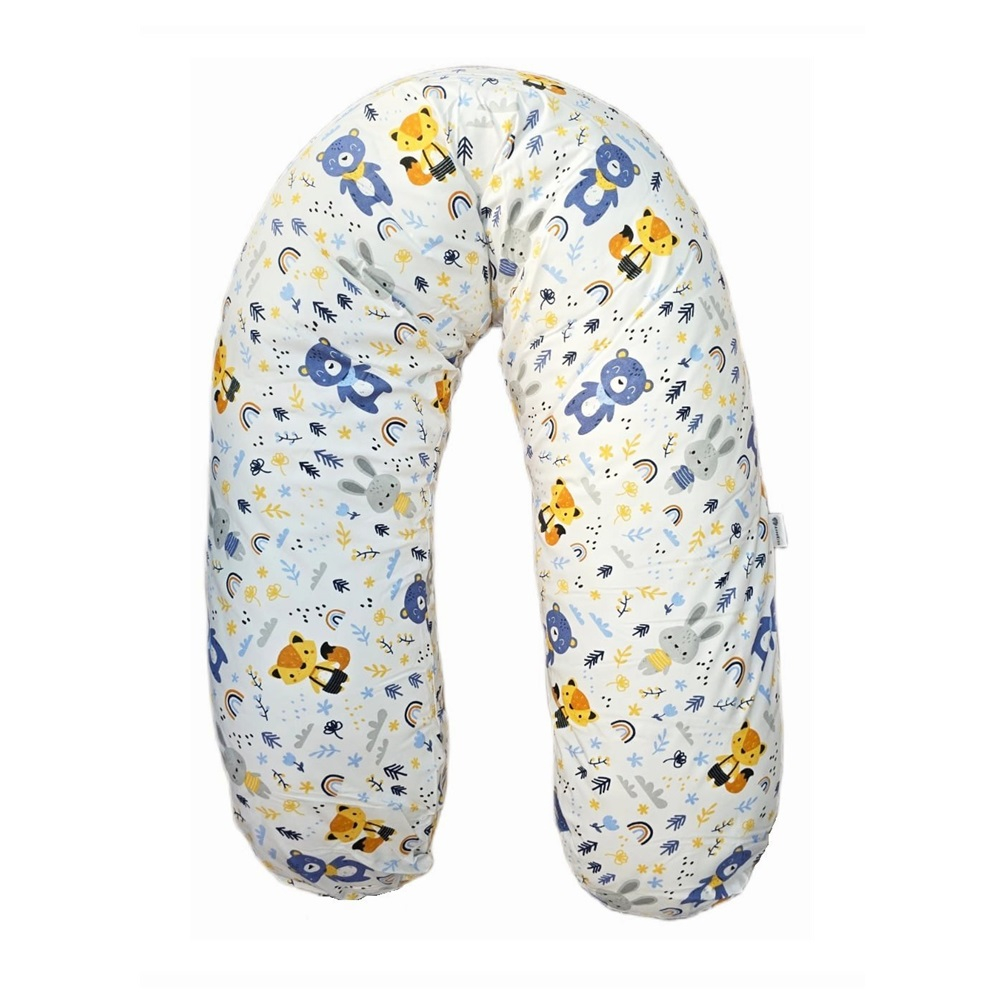 Perna pentru gravida, Fibre din silicon, 180 cm, Appekids - Forest [1]