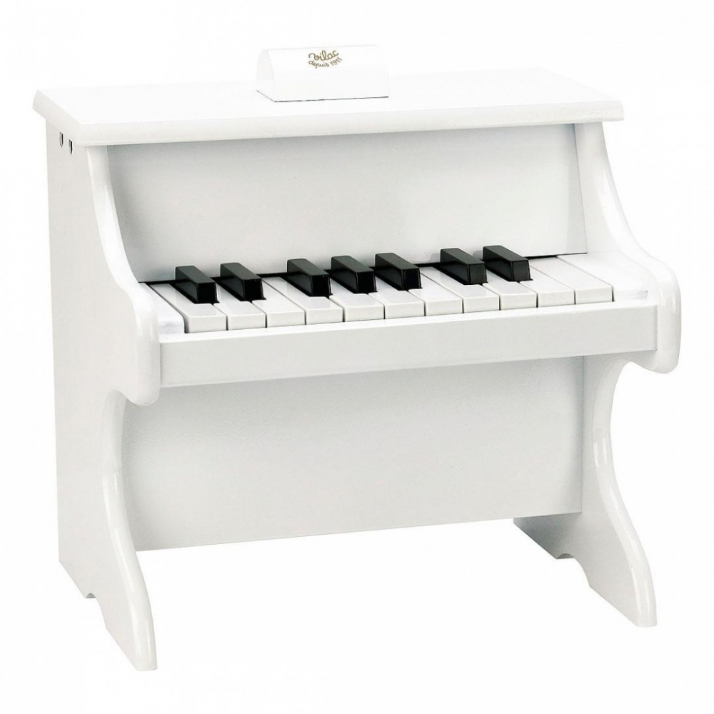 Vilac Pian Alb pentru copii - Design elegant lacuit [1]