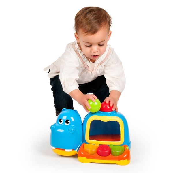 Miniland Pian cu sunete si lumini pentru bebe - Hippo [2]