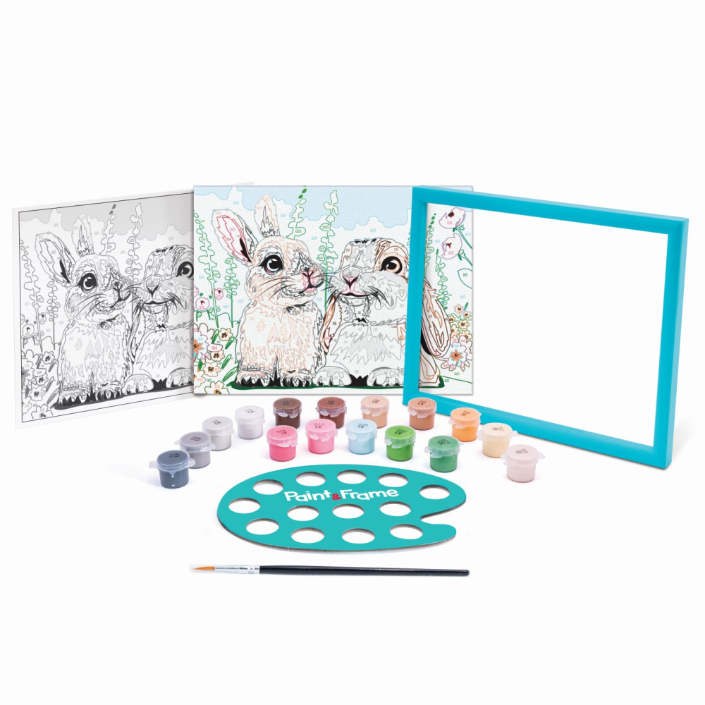 Picteaza Si Inrameaza Iepurasii Draguti [2]