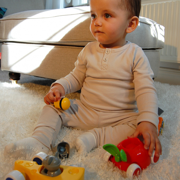 VikingToys-Pilot de curse Ursulet in Masinuta Merisor - Cute Racer [2]