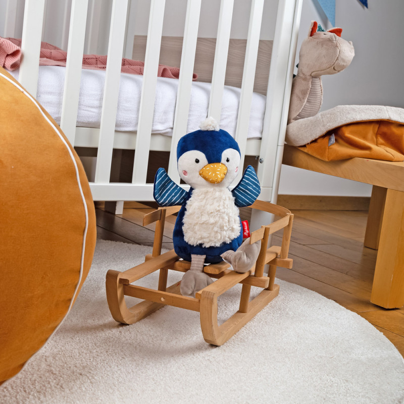 Sigikid-Pinguinul de plus Patchwork Sweety, Sigikid [4]