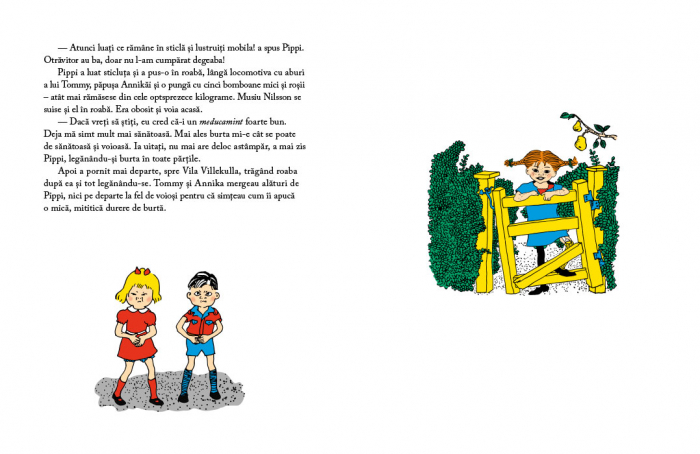 Pippi zokni vásárlás - készítette Astrid Lindgren, illusztrációk: Ingrid Nyman [6]