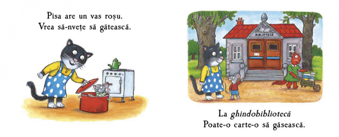 Editura Cartea Copiilor Pisa si cartea de bucate - de Julia Donaldson ilustratii de Axel Scheffler [2]