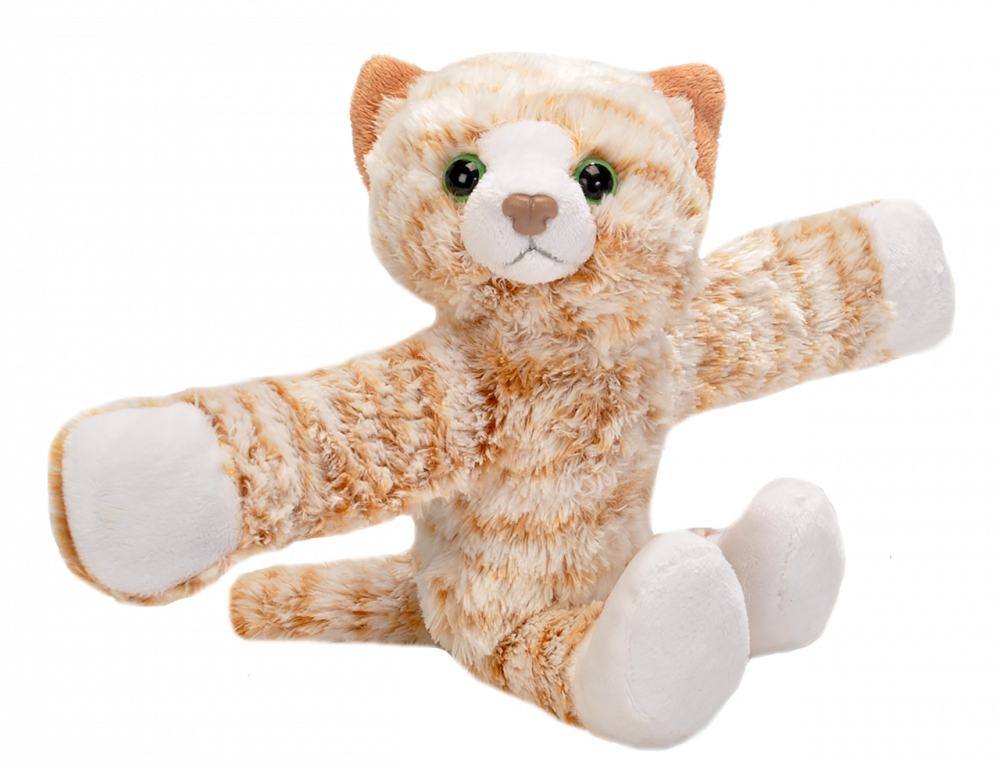 Pisicuta Portocalie Huggers 20cm  - Jucarie de plus [1]