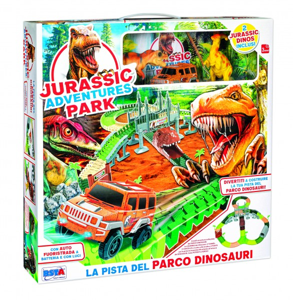 Pista Jurassic Dino RS Toys cu masina [2]