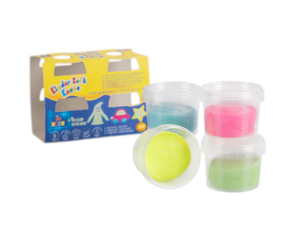 Plastilina non-toxica Kinder - Neon [2]