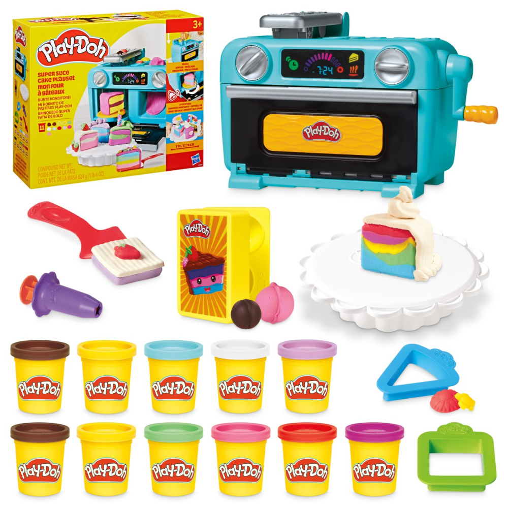Hasbro-Play Doh Set De Joaca Felii De Tort  [6]