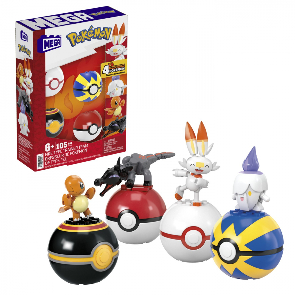 Pokemon Mega Set 4 Bile Echipa De Foc [5]