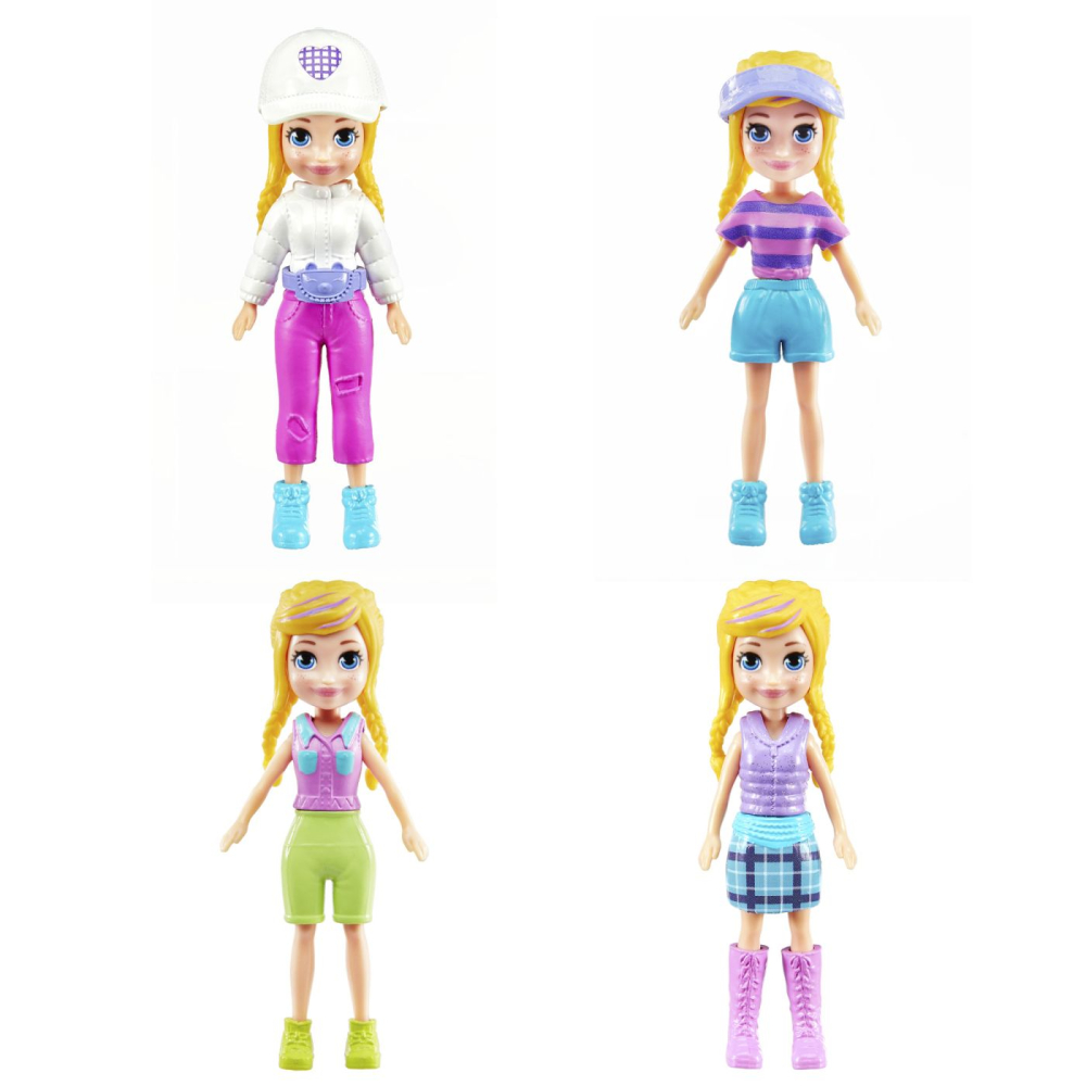 Polly Pocket Set 2 Papusi Si Accesorii 27 Piese [6]