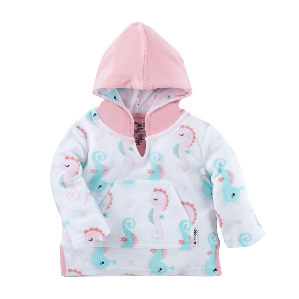 Poncho Baie UPF50 +, Zoocchini, 0-12 Luni, Seahorse [1]
