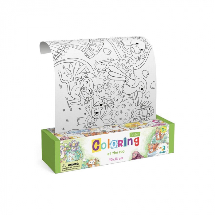 Dodo Poster de colorat - La Zoo [2]