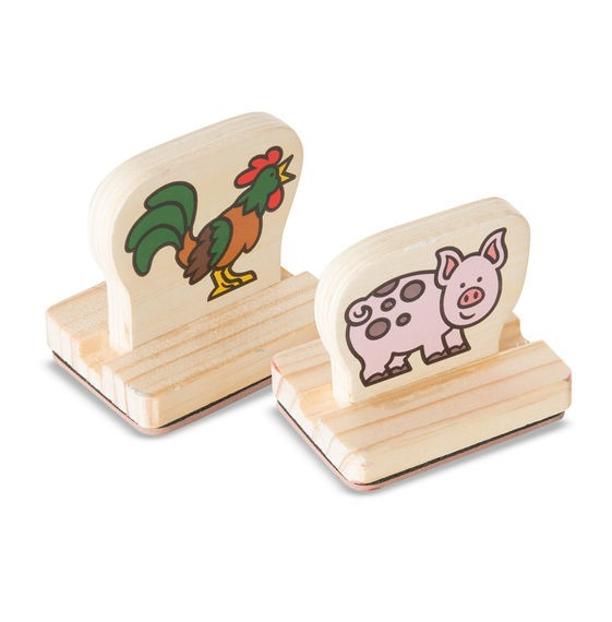 Melissa & Doug Primele mele stampile Animale de la ferma Melissa and Doug [3]