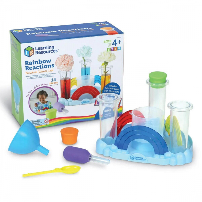 Learning Resources Primul meu set de experimente - Curcubeul reactiilor [7]