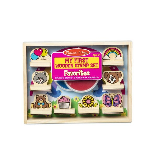 Melissa & Doug Primul meu set de stampile Obiecte favorite [6]
