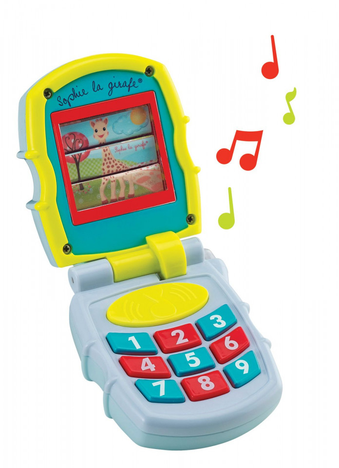 Primul Meu Telefon Mobil Muzical Girafa Sophie [3]