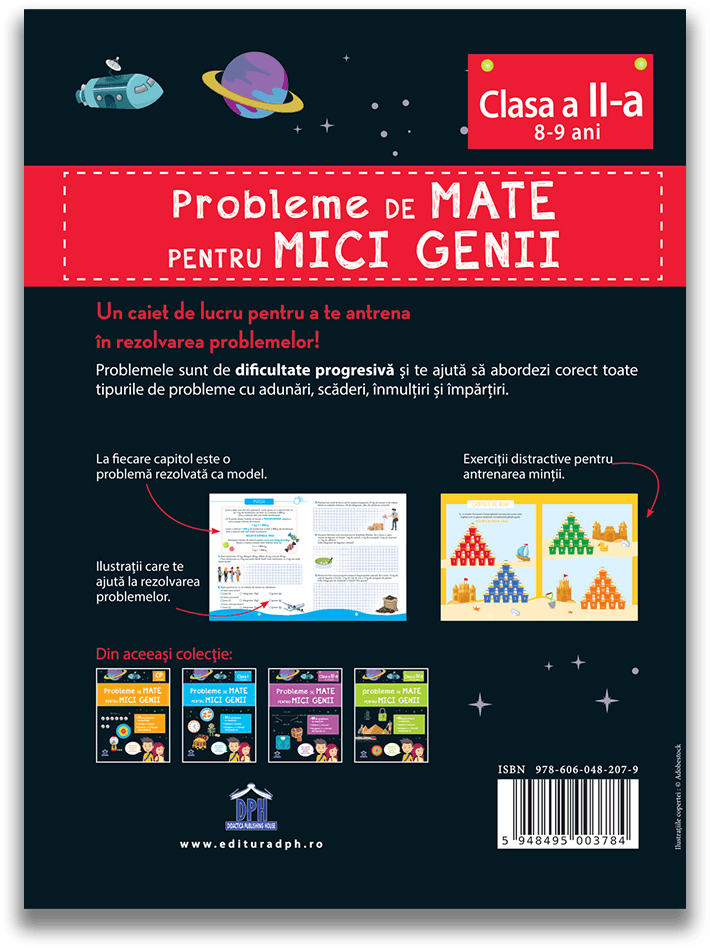 DPH-Probleme de mate pentru mici genii - Clasa a II-a (8-9 ani) [2]