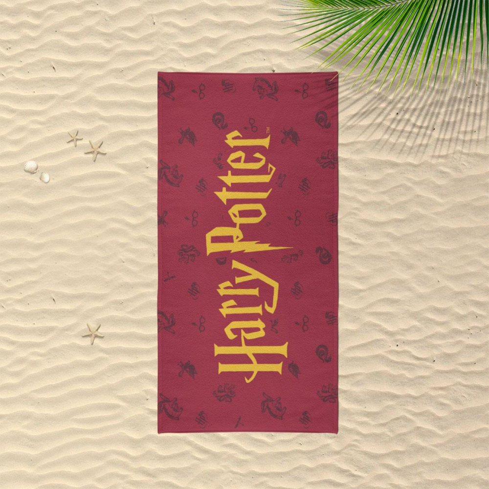Prosop pentru plaja, Harry Potter, 70 x 140 cm [3]