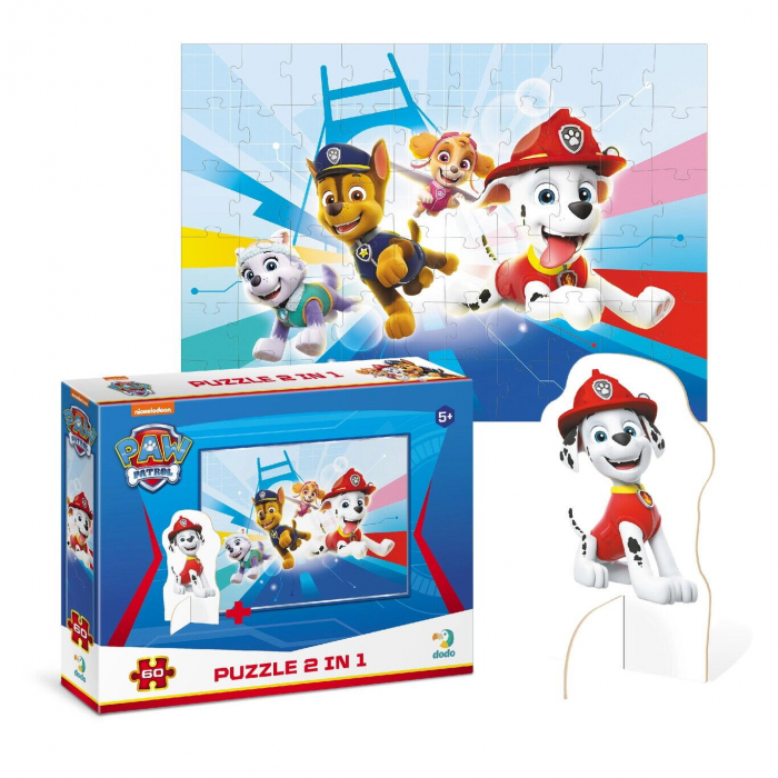 Dodo-Puzzle 2 in 1 - Patrula Catelusilor in misiune (60 piese) [2]