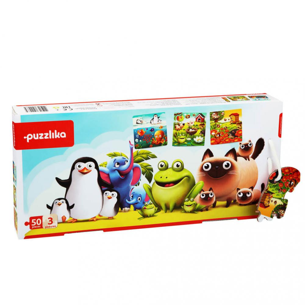 Cubika-Puzzle 3 in 1 Cubika "Animalutele Preferate" [1]