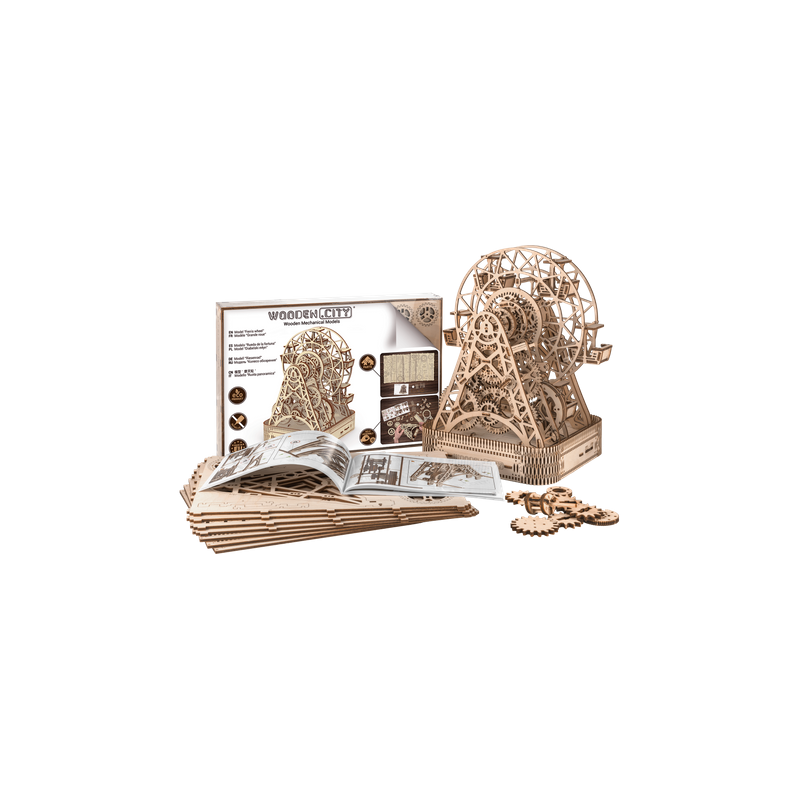 Puzzle 3D Ferris Wheel - Kit model mecanic [6]