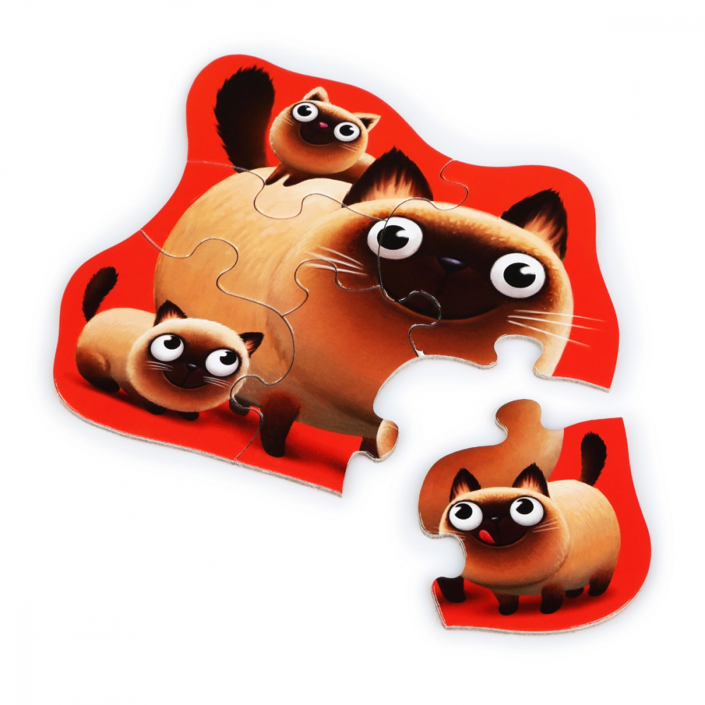 Puzzle 5 in 1, Cubika, Familia Potrivita [3]