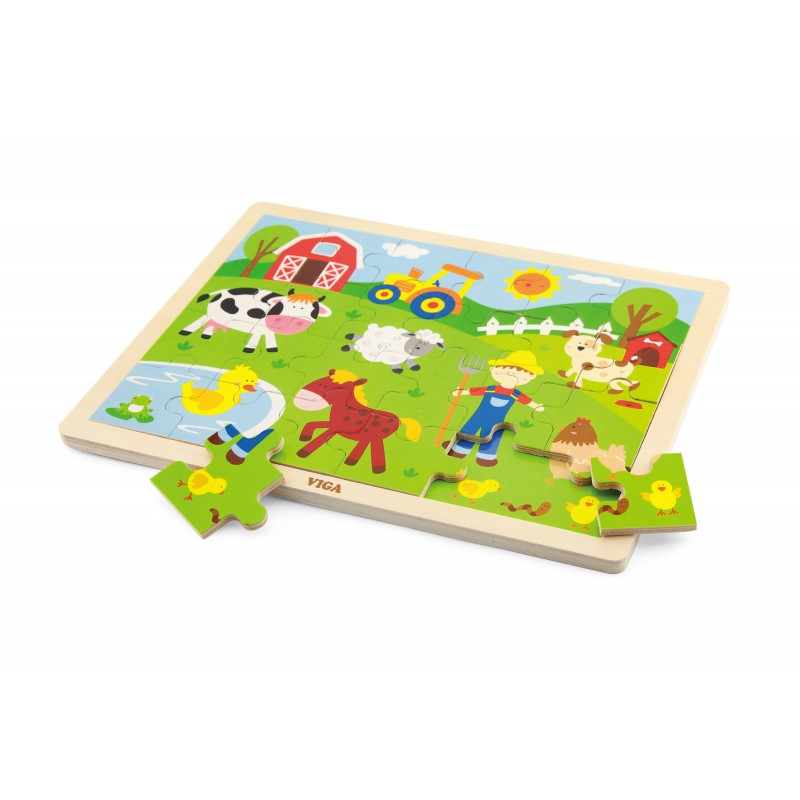Viga-Puzzle animale de la ferma [3]