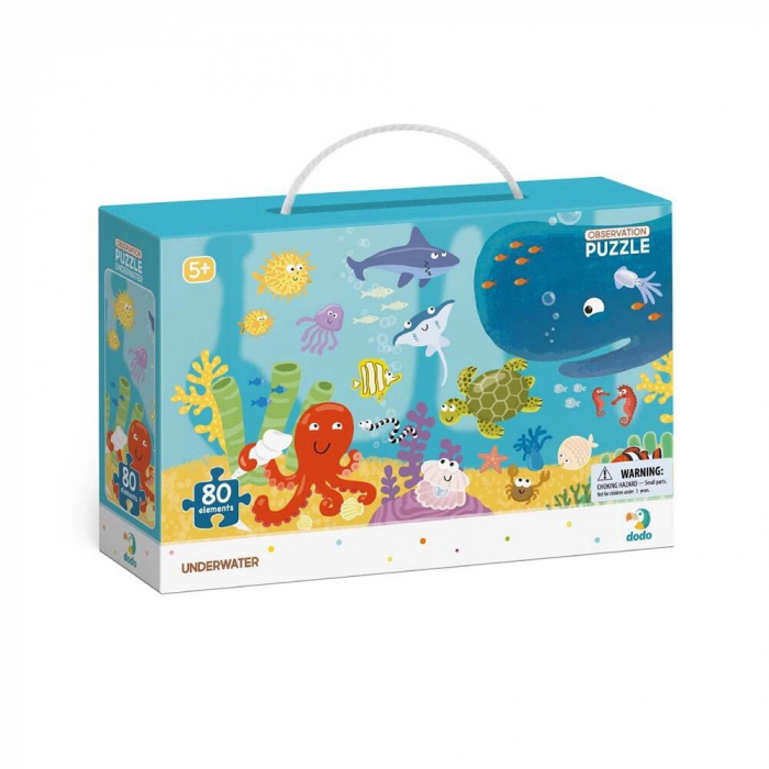 Dodo Puzzle - Animalute marine 80 piese  [2]