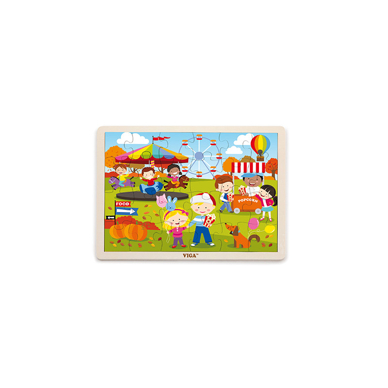 Puzzle anotimpuri, Toamna, 24 piese, Viga [4]