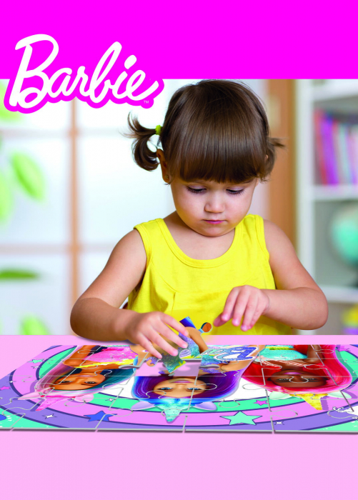 Lisciani Puzzle - Barbie si magia unicornului 48 piese  [2]